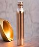 VoiDrop Brown 1Ltr Leak Proof Pure Copper Water Bottle-Copper Vessel-An Ayuervedic Water Bottle-Capacity 34 Oz Plain Copper Bottle