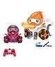 Sanjary Light Music Spray Octopus Robot Toys rc Stunt Car For Kids color design may vary