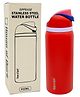 House of Quirk FreeSip Insulated Stainless Steel Water Bottle with Straw for Sports and Travel BPA-Free 950 ml-Red