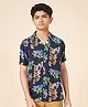 Coolsters by Pantaloons Half Sleeves Printed Shirt - Navy