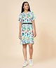Coolsters by Pantaloons Half Sleeves Printed Dress - White