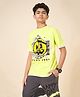 Coolsters by Pantaloons Cotton Half Sleeves Printed Tee -Yellow