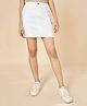 Coolsters by Pantaloons Solid Skirt - White