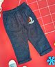 Pantaloons Baby Cotton Ship Printed Pants - Navy Blue