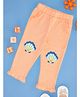 Pantaloons Baby Cotton Sea Shells Printed Leggings - Coral