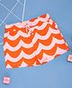 Pantaloons Junior Chevron Printed Shorts - Orange