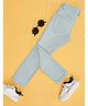 Pantaloons Junior Cotton Solid Jeans - Light Blue
