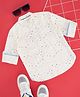 Pantaloons Junior Full Sleeves Abstract Printed Shirt - White
