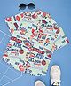 Pantaloons Junior Cotton Half Sleeves Printed Shirt - Light Green