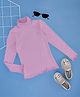 Pantaloons Junior Cotton Full Sleeves Solid Sweatshirt - Lilac