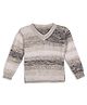Windrop Solutions Full Sleeves Self Designed Crocheted Sweater - Multi Colour