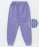 Bodycare Cotton Knit Full Length Thermal Bottoms - Light blue