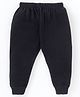 Bodycare Cotton Knit Full Length Thermal Bottoms - Black