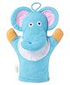 Elephant Shaped Bath Gloves - Blue
