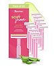 Hyuman SoftShave body shaving Razor for Women | Body hair removal razor, Aloe Vera & Vit E Strip, Twin blade- 10 Unit