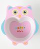 Owl Shaped Bowl Pink - 280 ml