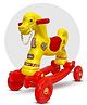 Toy Plus Chetak Baby Push Ride On and Rocker - Yellow Red