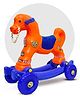 Toy Plus Chetak Baby Push Ride On and Rocker - Orange Blue