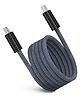 Onelife 80 Watt C to C Premium Magnetic Braided Cable 27 - Black