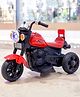 JoyRide Harley Battery Operated Ride On Bike for Kids with Music and Lights, for 2 to 5 Year Child with Foot Accelerator Made in India