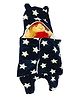 Chinmay Kids Printed Crib Crib Baby Blanket for Mild Winter (Fur, Blue)