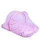 1st Step Premium Baby Bedding Set with Mosquito Net |100% Insect Protection with Zip Closure & Baby Pillow - Small