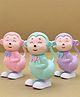 YAMAMA Wind-Up Toys Delicately Beautiful Monkey Jumping Key Mechanism Toy With 360 Degree Rotating Head Toys For Kids  (Pack of 1  Color May Vary)