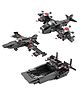 YAMAMA Building Blocks 3 In 1 Architect Air Fighter Bricks Blocks Toys For Kids Fun And Educational Toys For Kids 231 Pcs - Multicolor