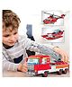 YAMAMA Building Blocks 3 In 1 Fire Truck Bricks Blocks Toys For Kids Fun And Educational Toys For Kids Fire And Rescue Truck Blocks 249 Pcs  Multicolor