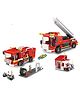 YAMAMA Building Blocks 2 In 1 City Fire Truck Bricks Blocks Toys For Kids Fun And Educational Toys For Kids Fire And Rescue Truck Blocks 184 Pcs  Multicolor