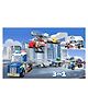 YAMAMA Building Blocks 3 in 1 City Police Bricks Block Set With Detailed Guidebook Learning And Educational Toy Police Car Transporter Building Toys Police Truck With Trailer And Rescue Helicopter Play Fun And Educational Toys 249 Pcs  Multicolor