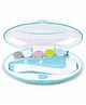 Baby Miniature Baby Nail File Electric Trimmer With 6 Grinding Heads - Pink Colour