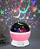 Baby Miniature Star Master Rotating 360 Degree Moon Night Light Lamp Projector - Pack of 1 (Color May Vary)