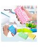 Baby Miniature Ultra Soft Exfoliating Sponge Soft Bath Scrubber For Kids Body Scrub - Multicolor ( Pack Of 3 )