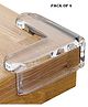 Baby Miniature Transparent Children's Baby Strip Safety Table Bed Corner Gaurd - 4 Pieces