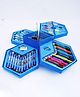 Baby Miniature Color Art Set Colors Box Color Pencil Crayons Water Color Sketch Pens Set of 46 Pieces for Kids - Colour may vary