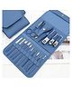 Baby Miniature 16 pc Pedicure, Manicure & Ear Cleaning set with Storage case ( Multicolor )