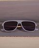 Dukiekooky Square Sunglasses With Uv Protected Lens - White