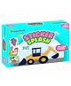 GrapplerTodd Art Activity -Sticker Splash with Foam, No Mess Sticker Art for Kids, Craft Kits, DIY Activity, Gifts for Boys & Girls Ages 3, 4, 5, 6, 7, Travel Toys Double Sided & 700+ Stickers