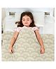 Divine Casa Paisley Green Newborn Baby Reversible Dohar | Toddler AC Blanket (0-4 Years)