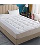 Divine Casa Super Soft Microfiber Mattress Topper for Double Bed (72x72 inch)
