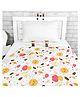 Divine Casa Reversible Cotton Blanket for Newborn Baby | Summer Blanket (135 x 100 cm)