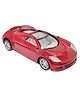 Bunie Realistic Small Size Die Cast Metal Car Pull Back Toy for Kids  Red