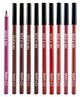 MARS Edge Of Desire Matte Lip Pencil Pack Of 10  (Mix-10)