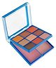 MARS 9 Shade Pigmented Eyeshadow With Highlighter & Blusher Makeup Palette