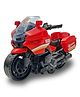 Kidsden Friction Police Bike Toy for Kids