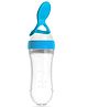 INPOUT Silicone Squeezy Food Feeder Bottle With Spoon - 90 ml