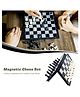 Sanjary Chess Set with Folding Magnetic Travel Games Board for Kids and Adults Color Design May Vary
