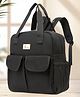 R for Rabbit Caramello Breezy Baby Diaper Bag with Changing Mat for Mother,Waterproof, Large Capacity Multifunctional Maternity Bag for Travel Nursing Backpack for Moms (Black)
