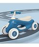 R for Rabbit Speedster Zoomy Push Ride-On for Baby, Wide TPE Wheels with Ergonomic & Comfortable Seat, Non Slip Footrest for 1 to 4 Years Kids, 20 Kgs Weight Capacity (Blue White)